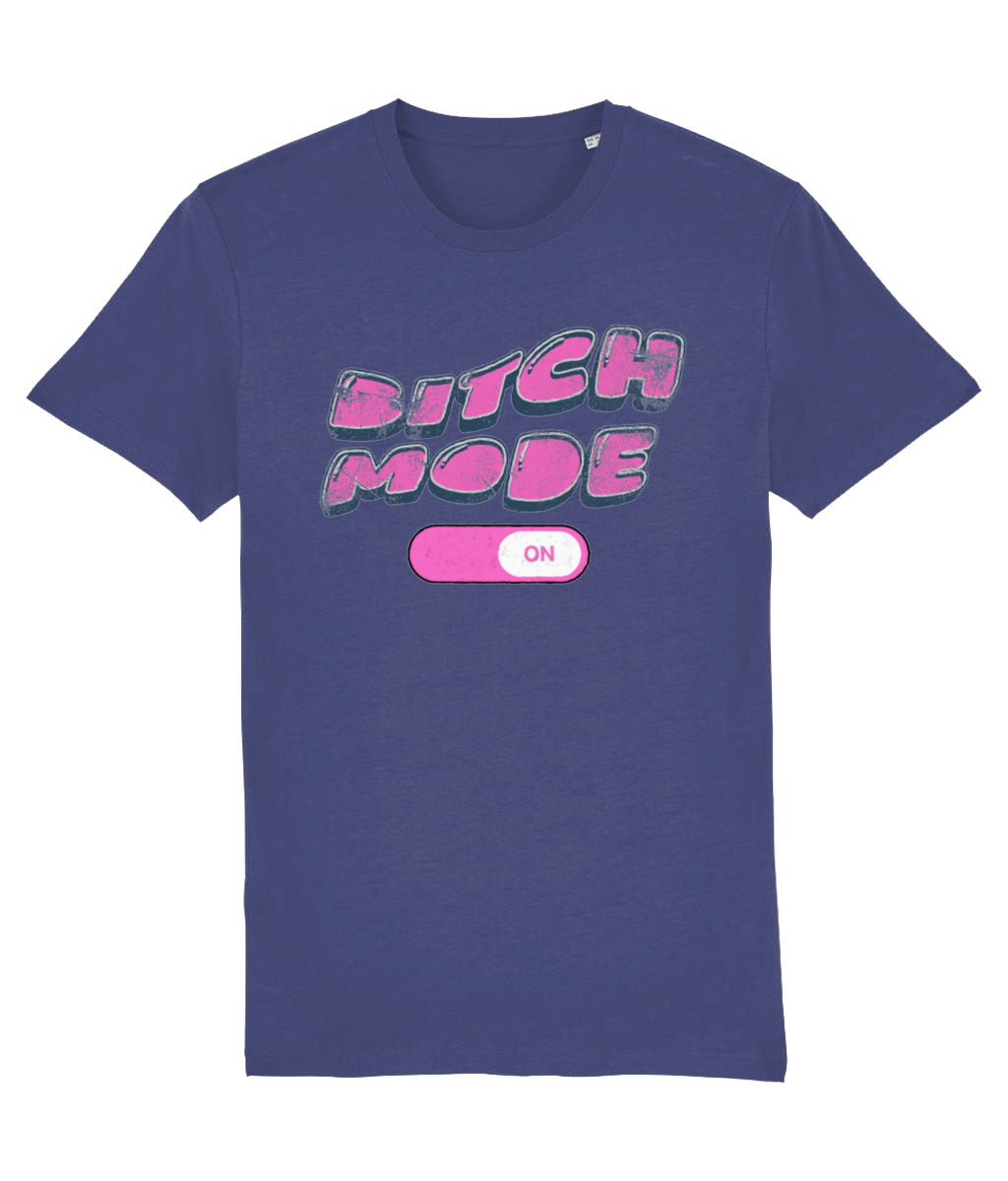 ''Bitch Mode On'' Women's Softstyle Graphic Tee