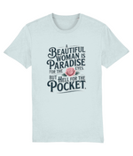 Vintage Style Paradise Eyes Hell Pocket Women’s Graphic Tee