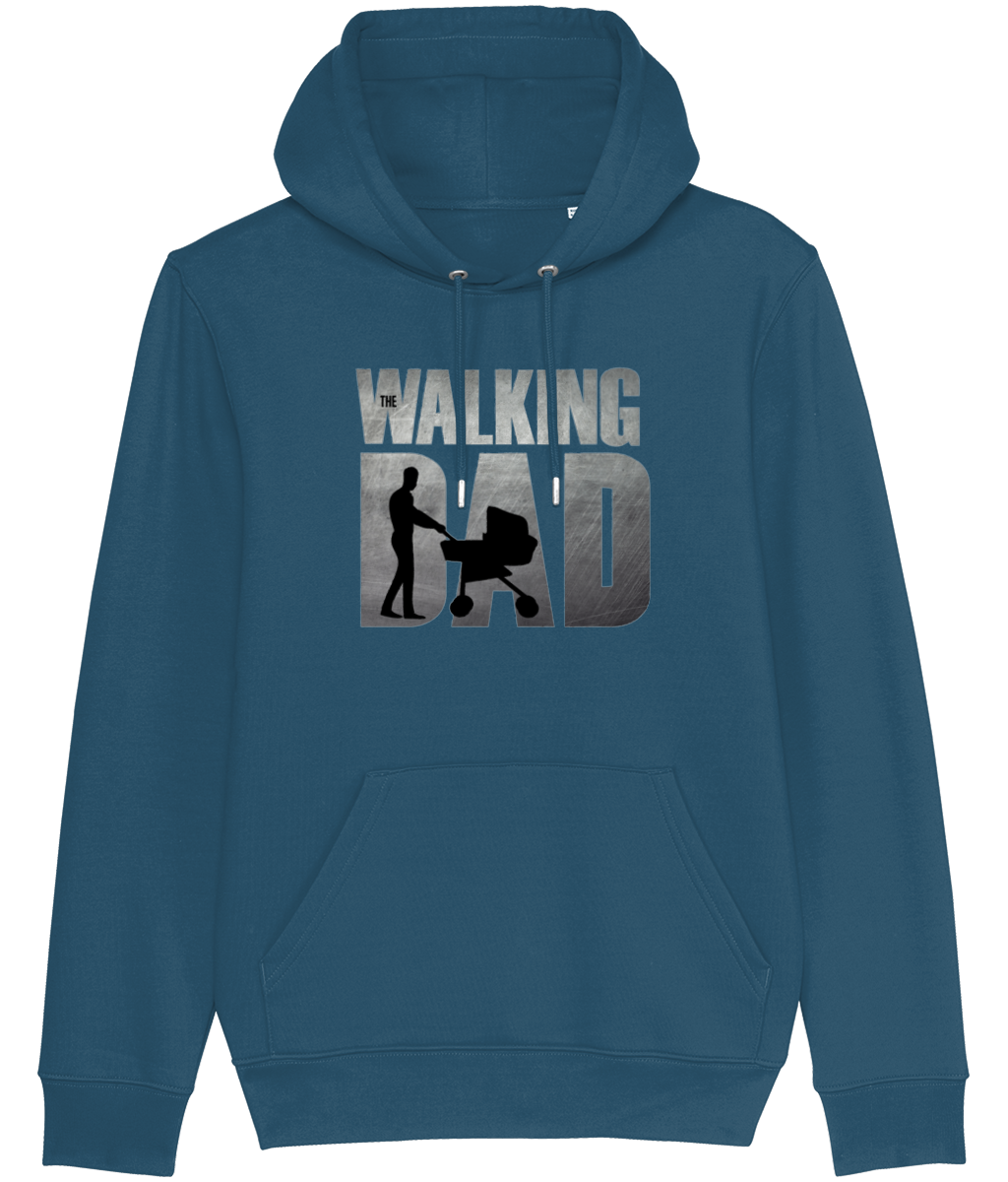The Walking Dad Stroller Graphic Hoodie for Men