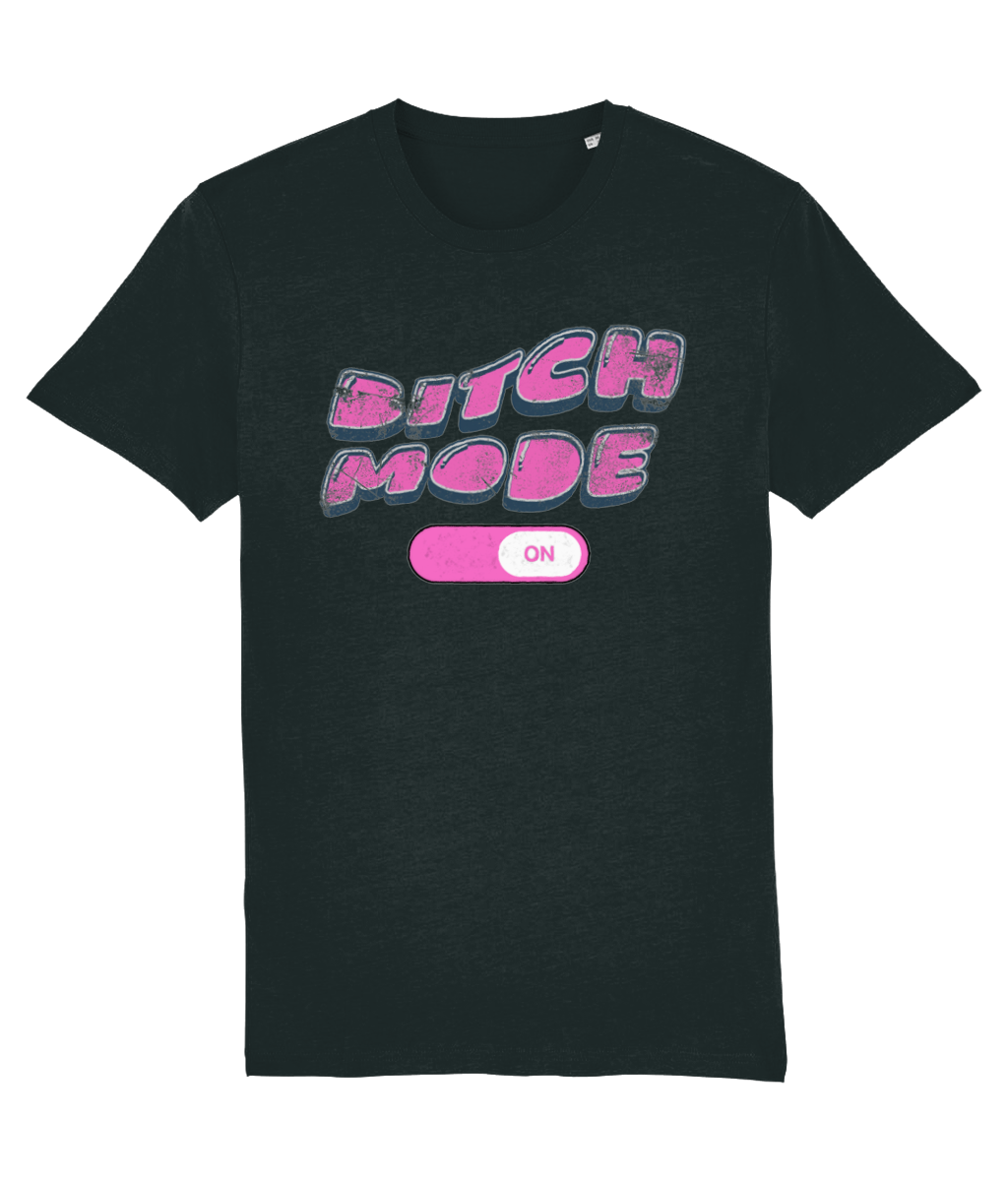 ''Bitch Mode On'' Women's Softstyle Graphic Tee