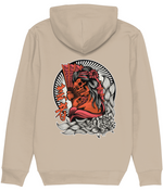 Oriental Skeleton Geisha Men's Graphic Hoodie