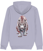 White Tiger Graphic Hoodie for Women