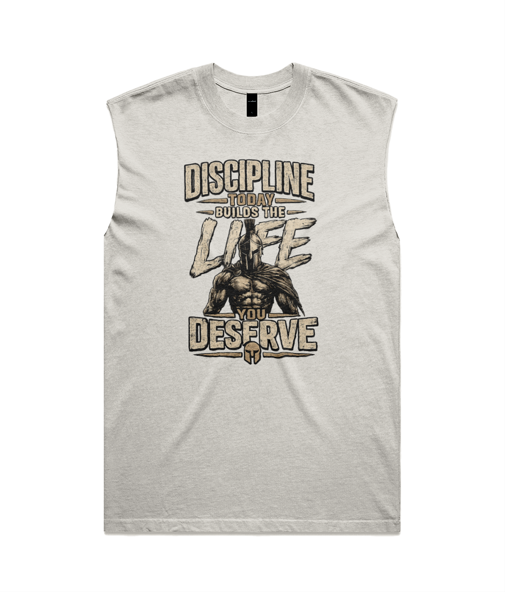 Spartan Discipline Graphic Men's Tank Top