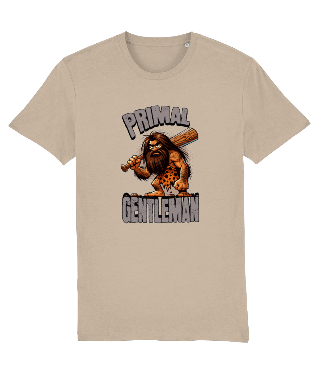 Primal Gentleman Caveman Graphic Tee for Men