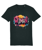 Color Splash Design “WOMAN” T-Shirt for Women