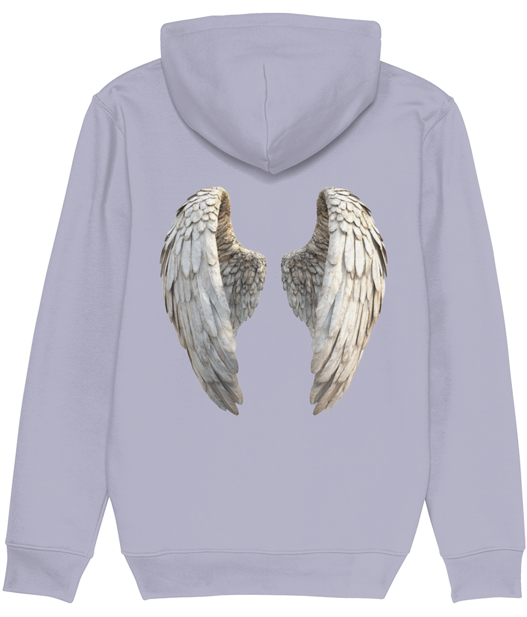 Angel Wings Cotton Hoodie for Women