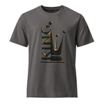 Luxury Abstract Art Organic Cotton T Shirt for Men