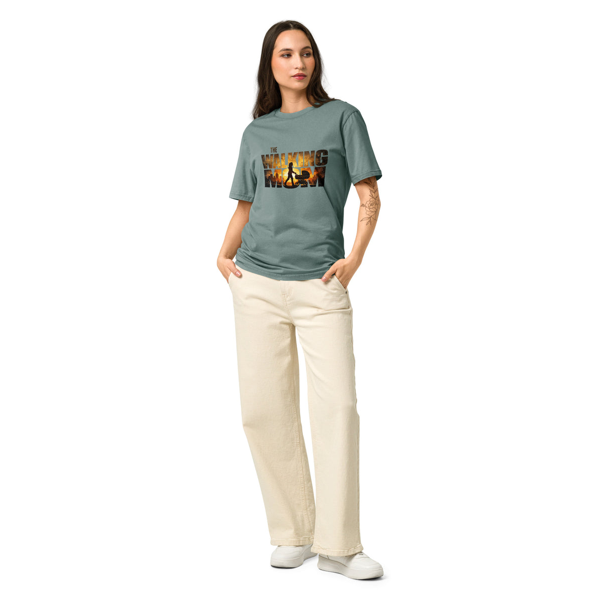The Walking Mom Organic Cotton Women’s Graphic Tee