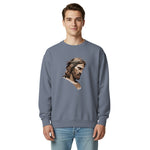 Soft Tones Jesus Christ Graphic Men's Sweatshirt