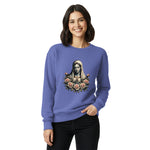 Madonna & Roses Catholic Women's Sweatshirt