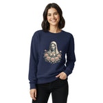 Madonna & Roses Catholic Women's Sweatshirt