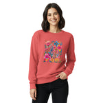 Boho Bloom  Floral Art Women's Graphic Sweatshirt