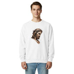 Soft Tones Jesus Christ Graphic Men's Sweatshirt