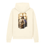 Divine Light Jesus Art Premium Soft Cotton Streetwear Hoodie for Men
