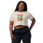 Funny Tequila Crop T-Shirt for Women