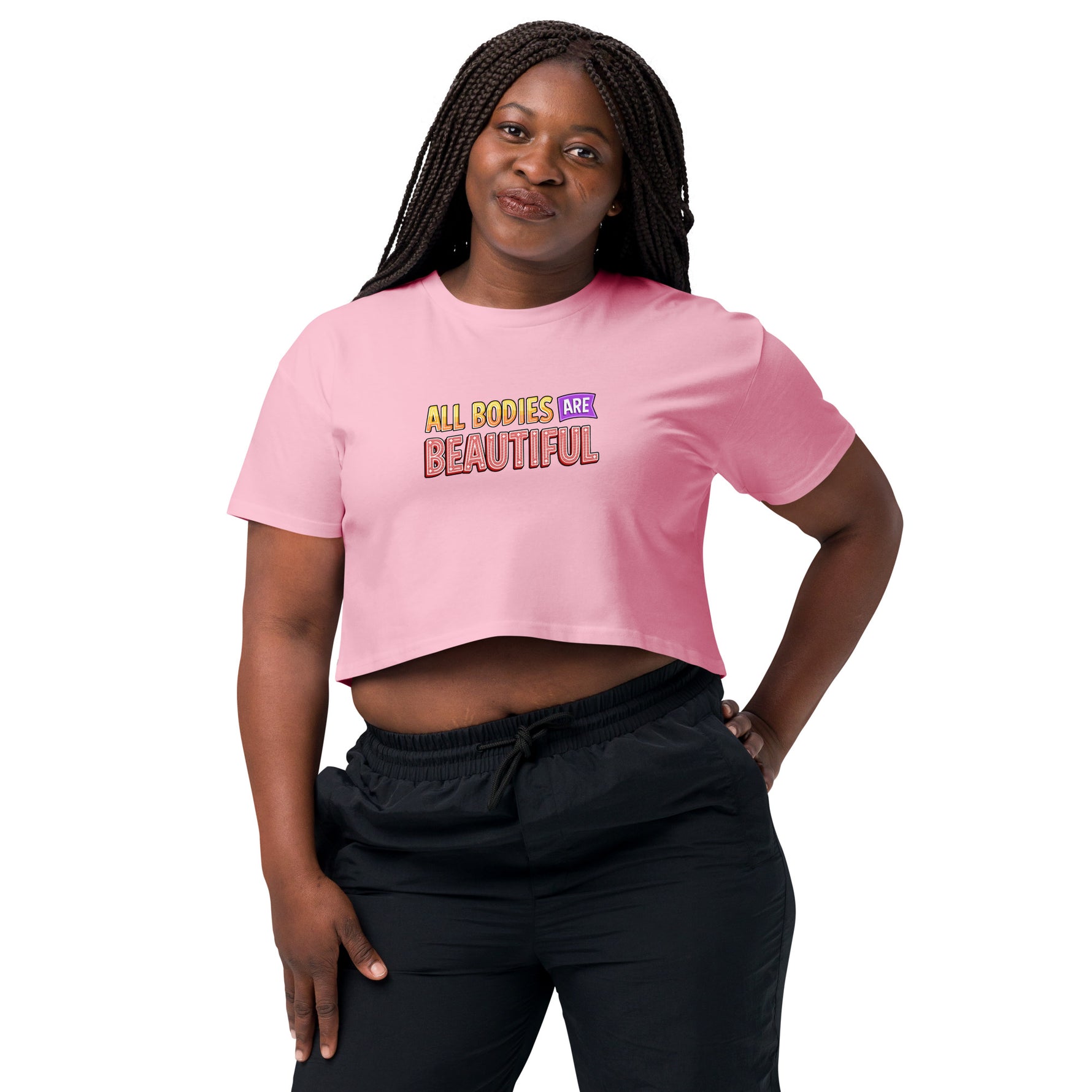 All Bodies Are Beautiful Women’s Crop Top