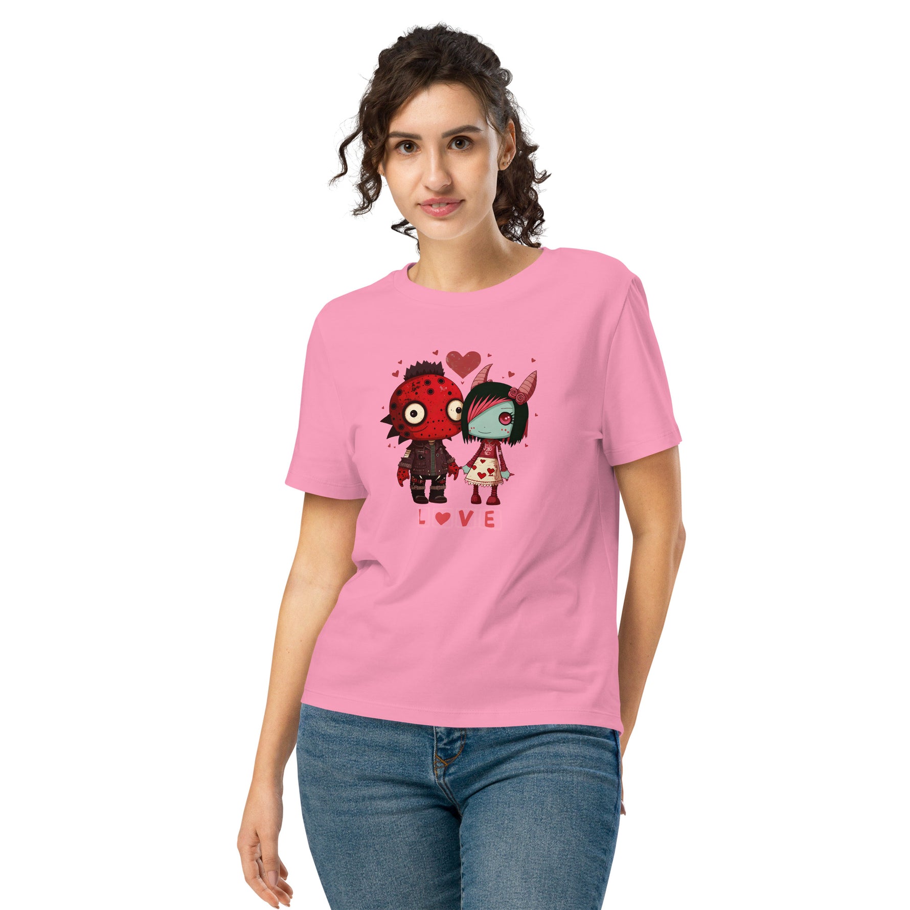 ''Quirky Monster Love'' Women's T-Shirt