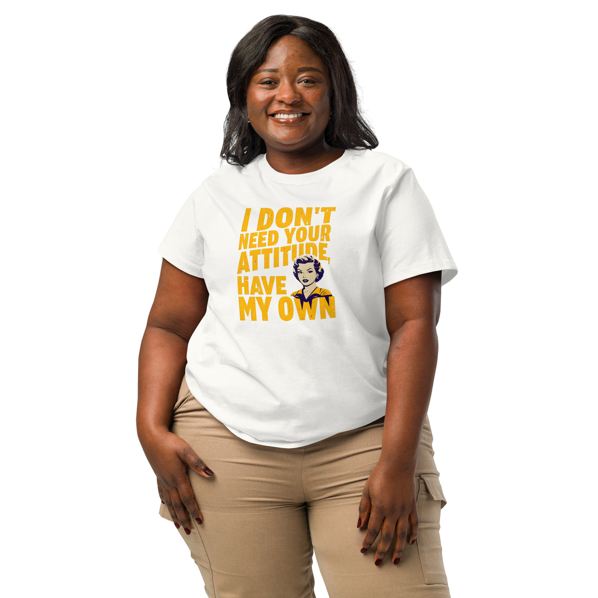 Vintage Style Sarcastic Quote Women's Graphic Tee